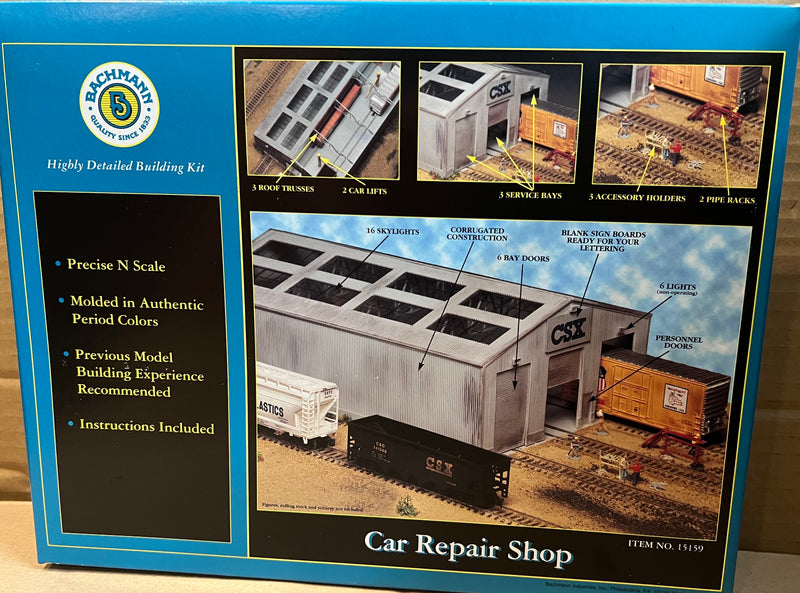 N Scale - Bachmann - 15159 - Car Repair Shop