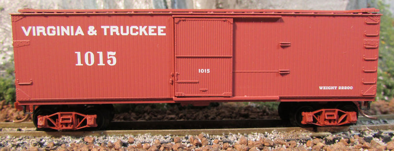 N Scale - Micro-Trains - 39180 - Boxcar, 40 Foot, Double Wood Sheathed - Virginia & Truckee - 1015