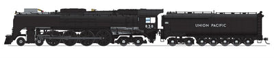 Broadway Limited 6643 Union Pacific 4-8-4, Class FEF-3, #838, Black & Graphite, Paragon4 Sound/DC/DCC, Smoke, HO