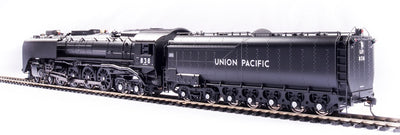 Broadway Limited 6643 Union Pacific 4-8-4, Class FEF-3, #838, Black & Graphite, Paragon4 Sound/DC/DCC, Smoke, HO