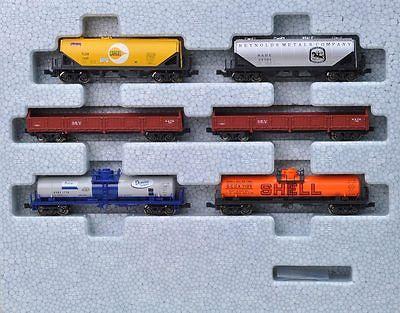 Kato N Scale Mixed Freight Consist, North America, Modern 106-6275 Various 6-Pack