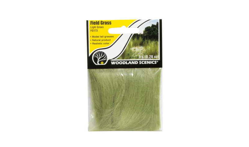 Field Grass Light Green Woodland Scenics 8 g (0.28 oz) - FG173