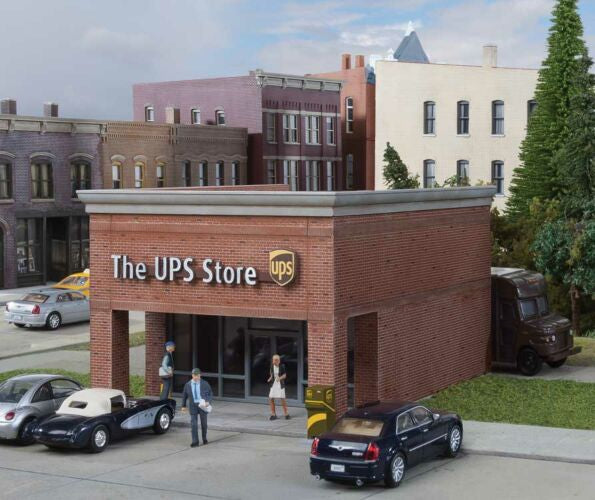 The UPS Store(R) - Kit- H.O. Scale - 4-5/16 x 3-5/8 x 2-3/4" 10.9 x 9.2 x 6.9cm