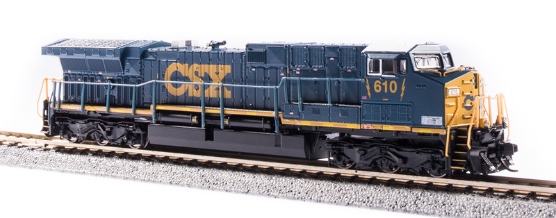 Broadway Limited N Scale- 6276 - Locomotive, Diesel, GE AC6000CW - DCC w/Sound - CSX Transportation - 610