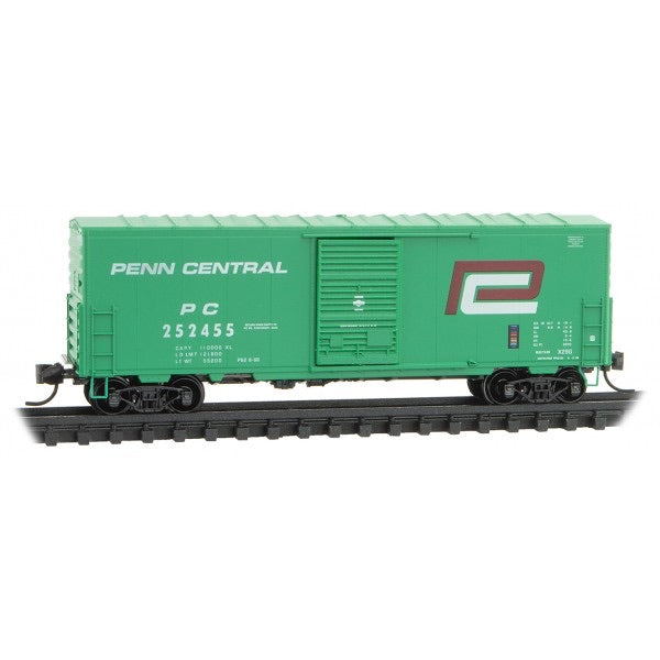 Micro-Trains N Scale Penn Central 40’ standard box car 024 00 520