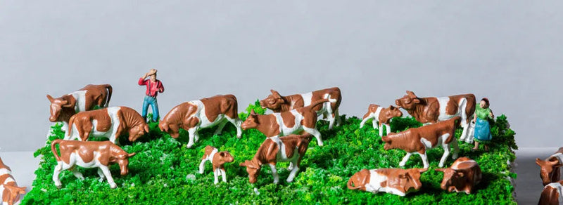 Rock Island Hobby H.O. Scale Painted Cows RIH062300