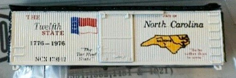 N Scale - Con-Cor - 1776M - Boxcar, 40 Foot, USRA Double Sheathed Wood - State Cars - 178912