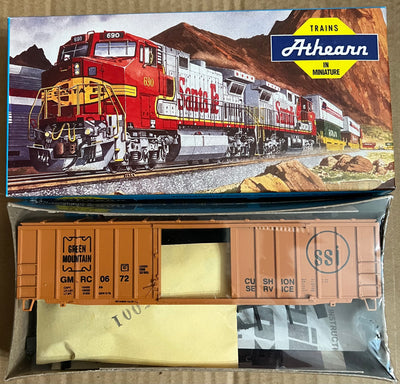 Athearn Blue Box H.O. Scale Vermont Railway 50’ A.C.F. Railbox car #0672 -531-1