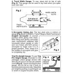 Micro-Trains N Scale Coupler Height Gauge 988 00 031 (1055)